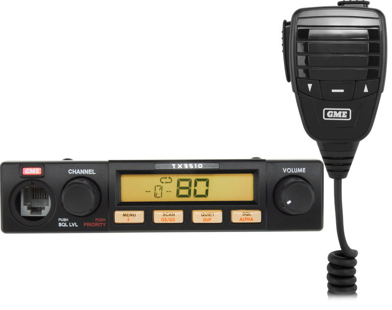 GME TX3510S 5 Watt Compact UHF CB Radio with ScanSuite™