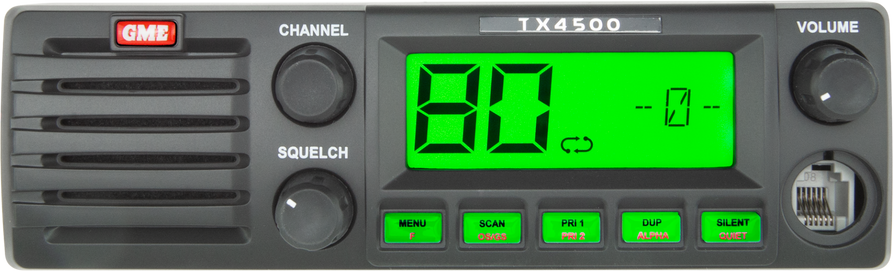 GME TX4500S 5 Watt DIN Mount UHF CB Radio with ScanSuite™