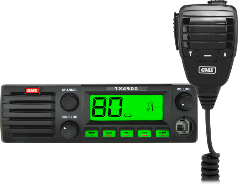 GME TX4500S 5 Watt DIN Mount UHF CB Radio with ScanSuite™