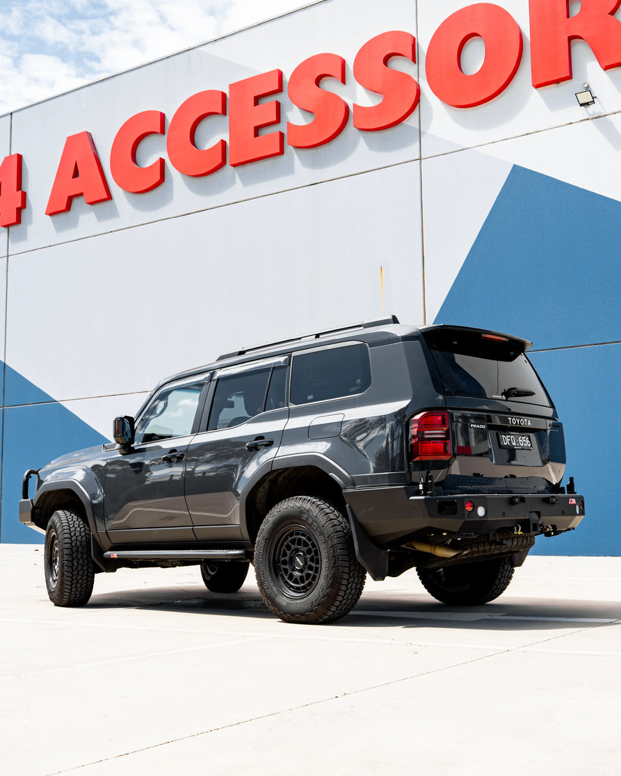 Prado 250 2025-On 022-02 Rear Wheel Carrier Bar Only Package (Sand Black)