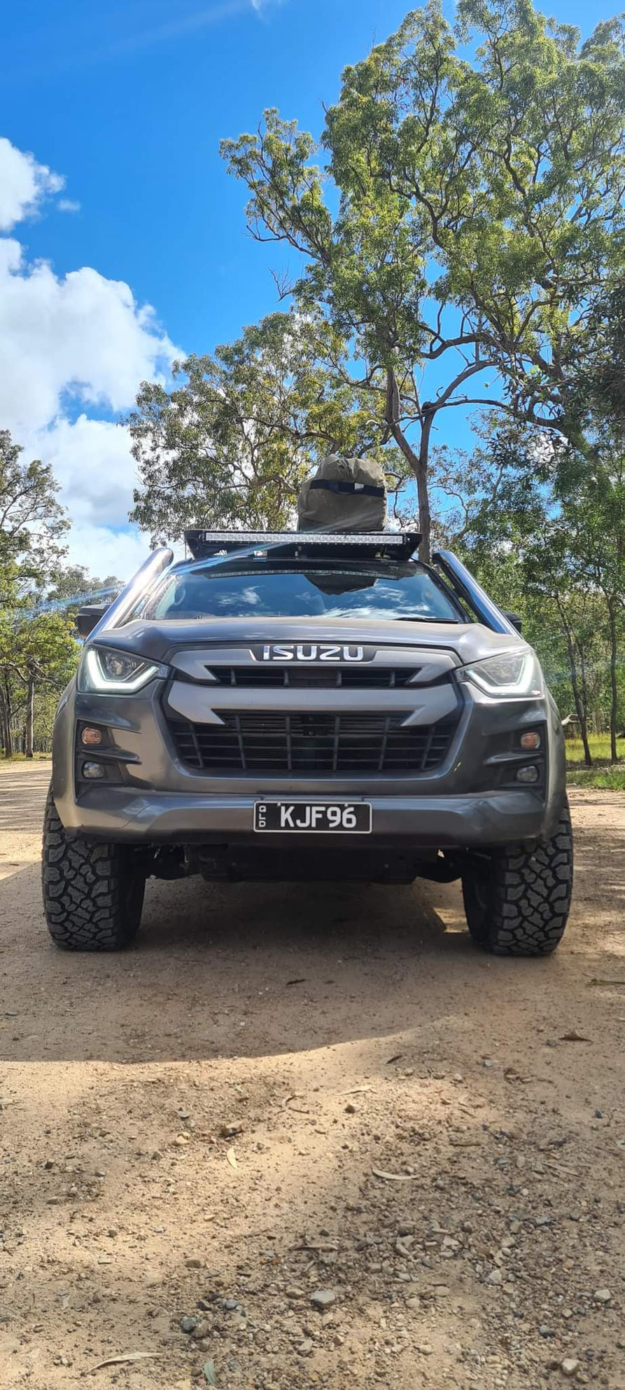 Isuzu DMAX/MUX 2021 onwards DUAL 4" Stainless Steel Snorkel Kit (SHORT)