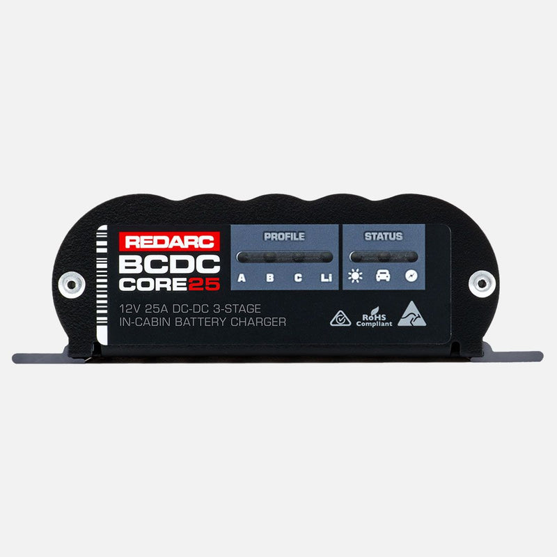 REDARC BCDC Core25 In-Cabin 12V 25A DC to DC Battery Charger