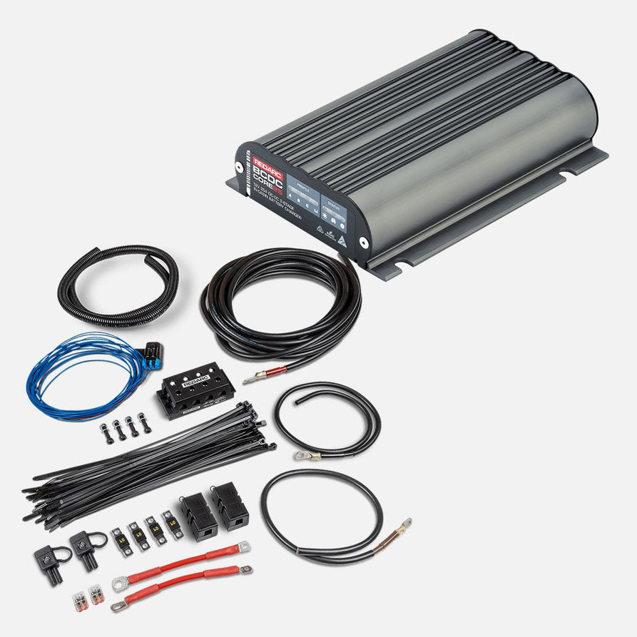 REDARC BCDC Core40 and Rear Install Wiring Kit Bundle