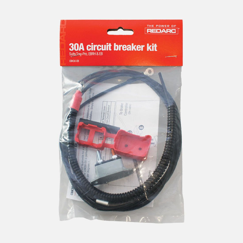 REDARC 30A Circuit Breaker Kit for Electric Brake Controllers