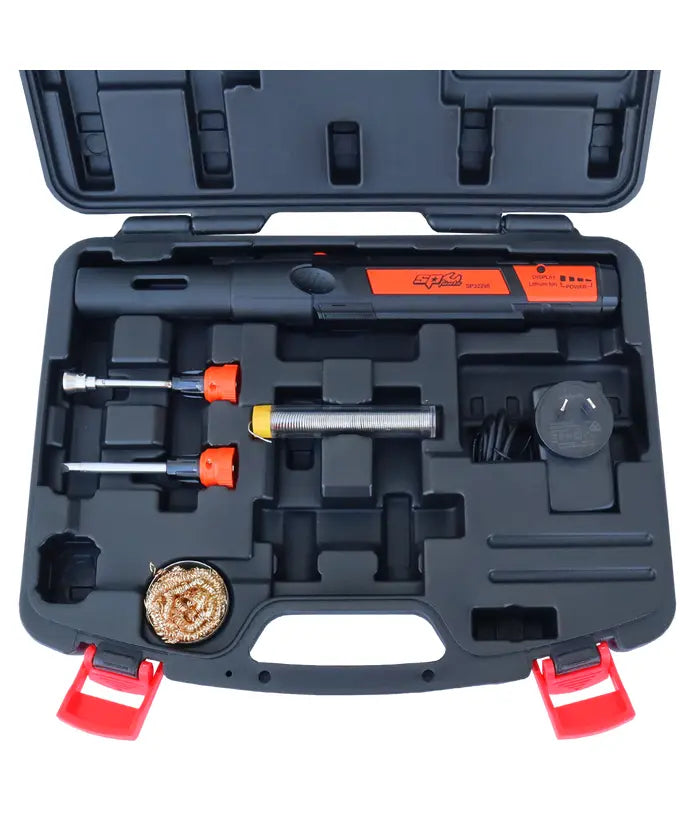 90w Li-Ion Cordless Soldering Kit + Heat Shrink Function