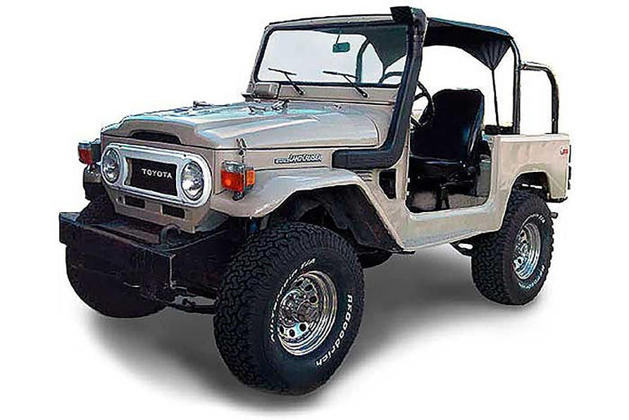 Safari V-Spec Snorkel to suit Toyota LandCruiser 40 Series 40-47 Series 3.4L Diesel & 4.2L Petrol 1980-1984 - SS401HF