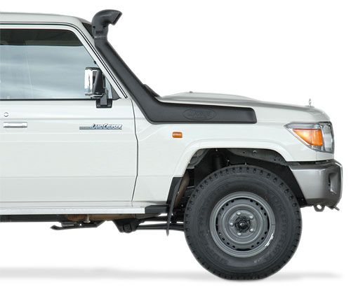 Safari V-Spec Snorkel to suit Toyota LandCruiser 70 Series Wide Front 4.5L V8 Diesel 1VD-FTV 2007-2023 - SS79HFD