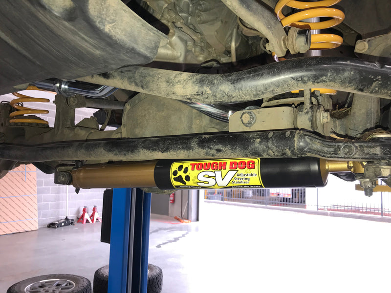 Tough Dog SV Adjustable Steering Damper Jeep JT Gladiator