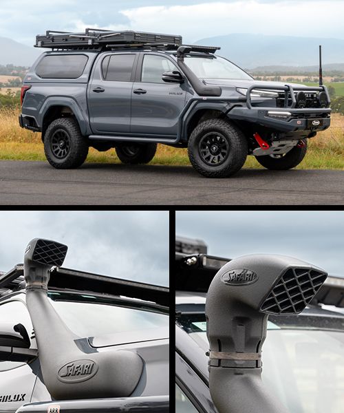 Safari ARMAX Snorkel to suit Toyota Hilux 226 Series 2.8L Diesel & 48V Mild Hybrid 2025-on - SS223HP