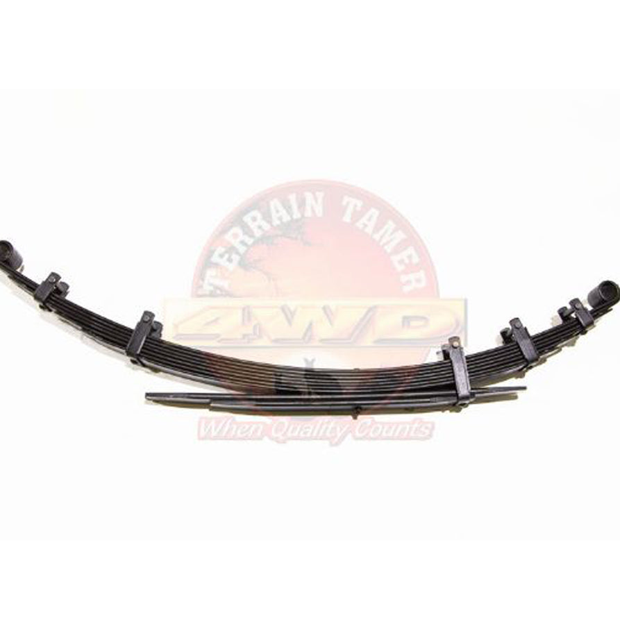 LEAF SPRING REAR RAISED 50MM TO 300KG H/DUTY PASSENGER SIDE