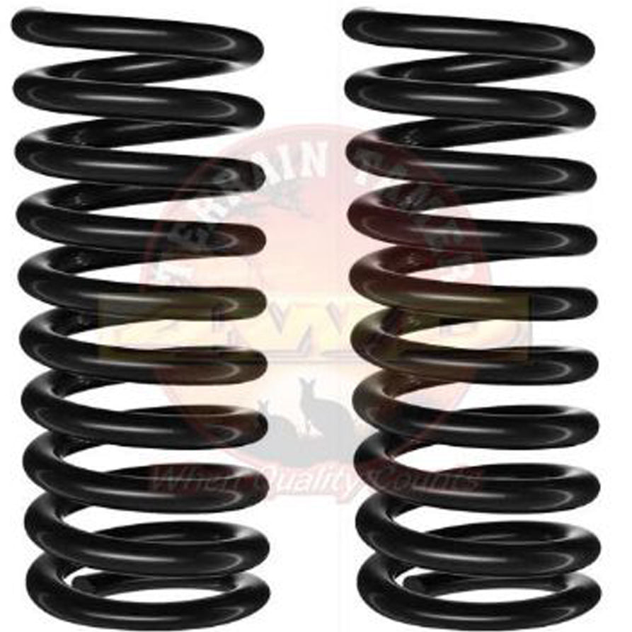 COILS REAR RAISED 50MM 300KG TO 500KG HEAVY DUTY PROGRESSIVE