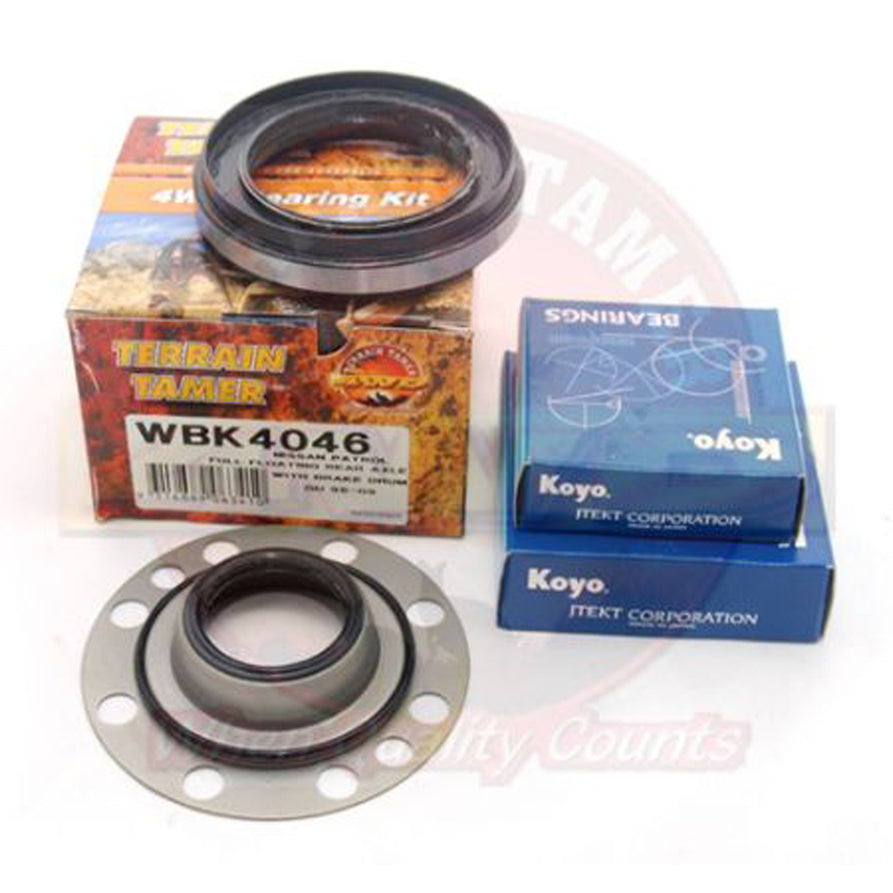 WHEEL BEARING KIT REAR SUITS DRUM BRAKE FULL FLOATING AXLE