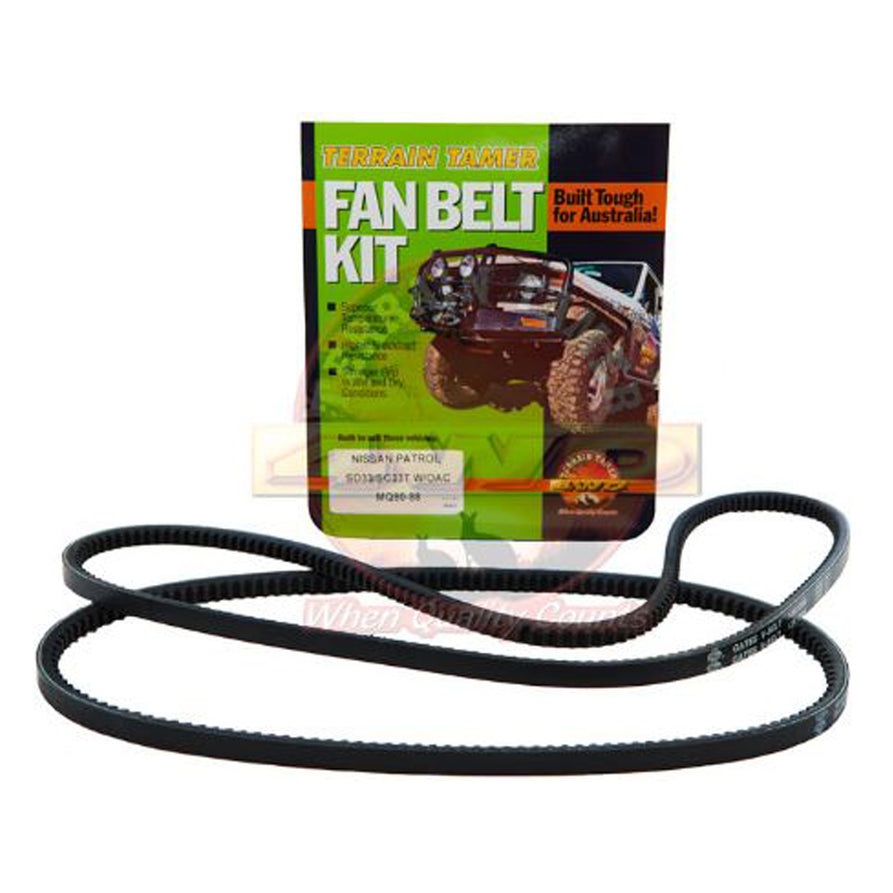 FAN BELT KIT FAN POWER STEERING WITHOUT A/C SD33/SD33T