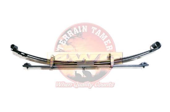 LEAF SPRING PARABOLIC REAR RAISED 40MM 300-500KG