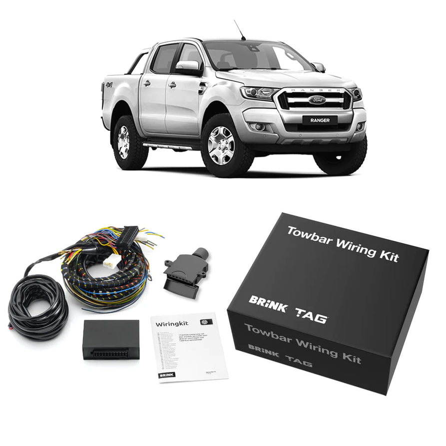 Brink TAG Direct Fit Wiring Harness Suitable For Ford Ranger (03/2014 - 07/2015)