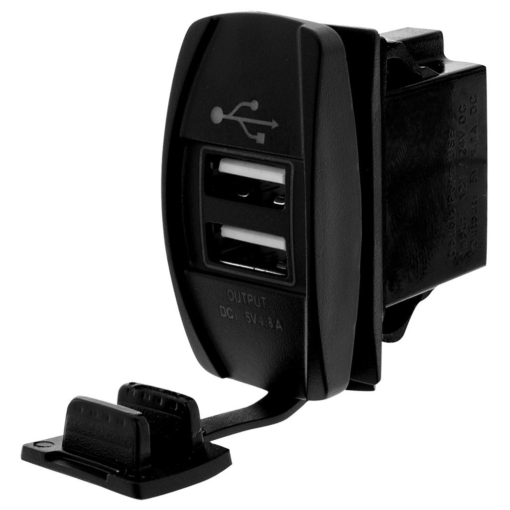Susb Switch DUAL USB (SWITCH SIZE) - BLUE