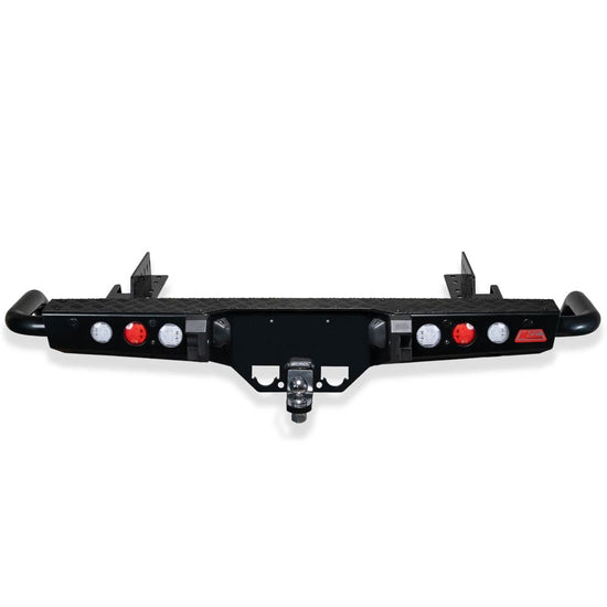 Colorado Rear Step Bar Dmax/Colorado RT RG 2012-2019 022-03 Jack Rear Bar with Light kit and ...