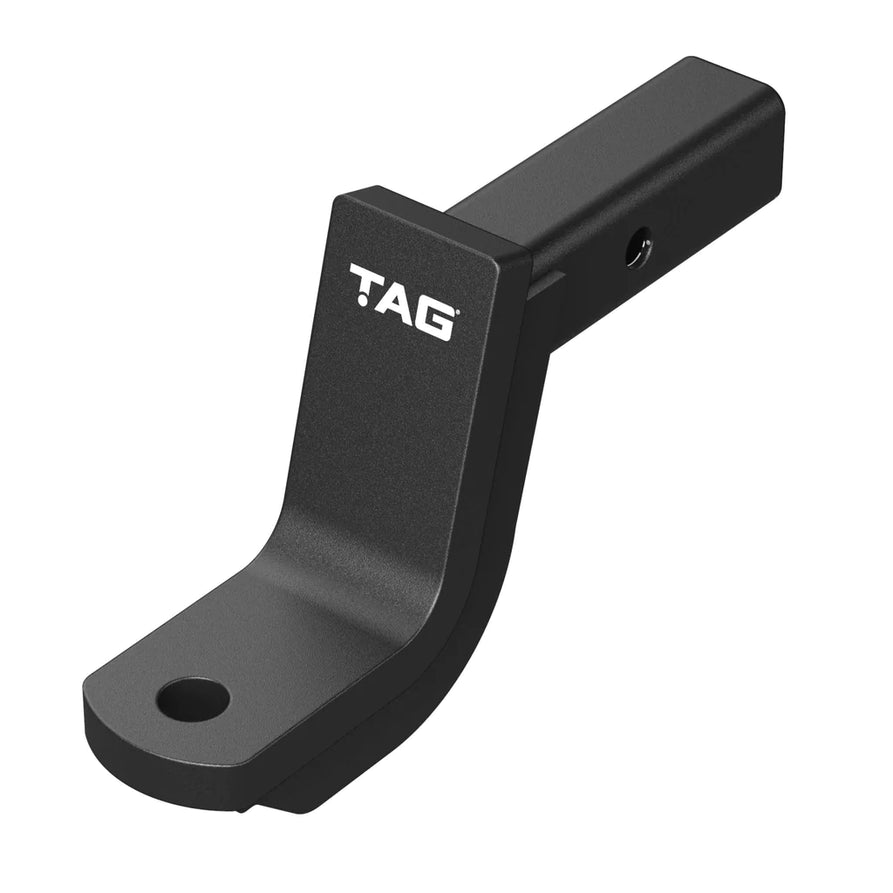 TAG Tow Ball Mount - 219mm Long, 105Â° Face, 50mm Square Hitch