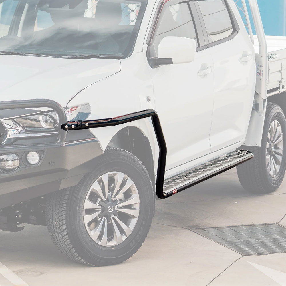 Dmax RG/BT50 TF 2020-Present 039BSR Side Step and Rail Package (Chrome ...