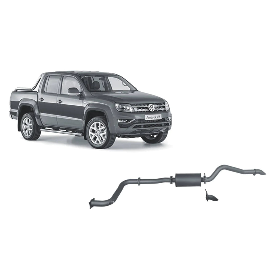 Redback 4x4 Exhaust Suitable For Volkswagen Amarok 3.0L V6 (09/2016 - on)