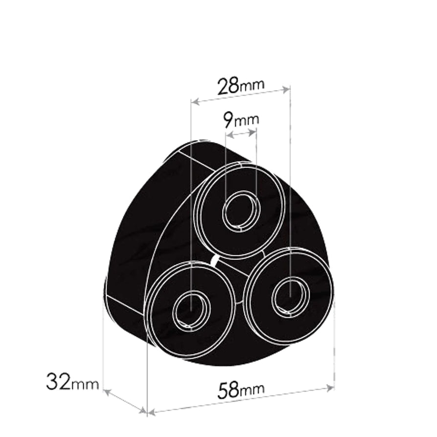 Redback Exhaust Rubber Suitable For Holden Rodeo (01/2003 - 01/2007)