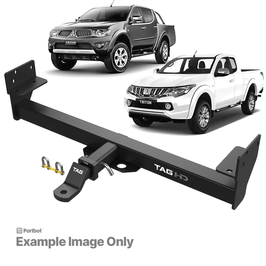 TAG Heavy Duty Towbar Suitable For Mitsubishi Triton (10/2009 - 04/2015), Suitable For Mitsubishi Triton (07/2006 - 09/2009)