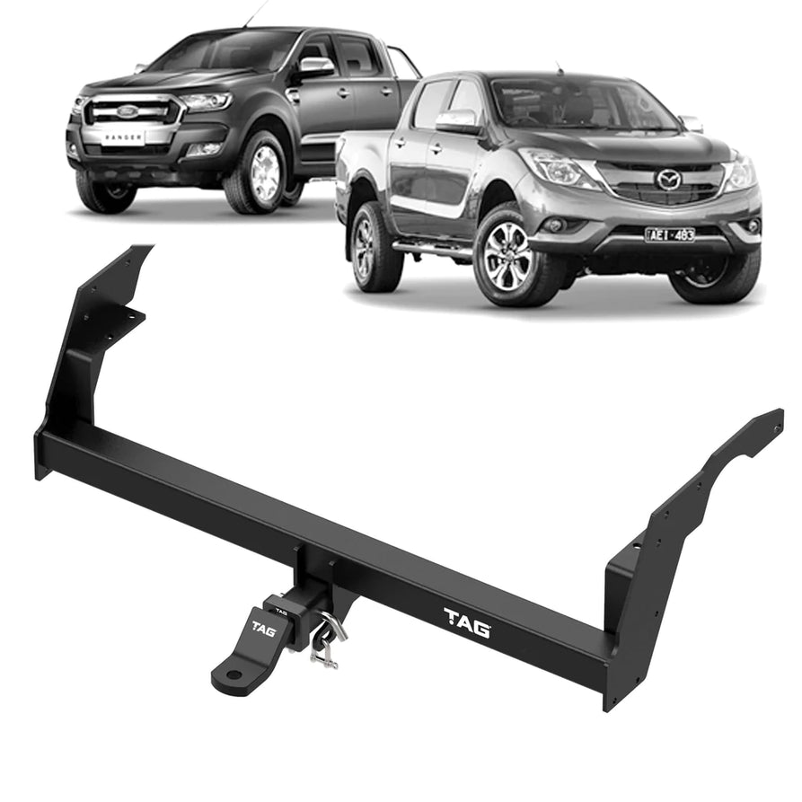 TAG Heavy Duty Towbar Suitable For Mazda BT-50 (11/2011 - 10/2020), Suitable For Ford Ranger (01/2011 - 05/2022)