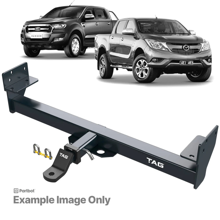 TAG Heavy Duty Towbar for Suitable For Ford Ranger 4x2 (09/2011 - 05/2022), Suitable For Mazda BT-50 4x2 (09/2011 - 10/2020)