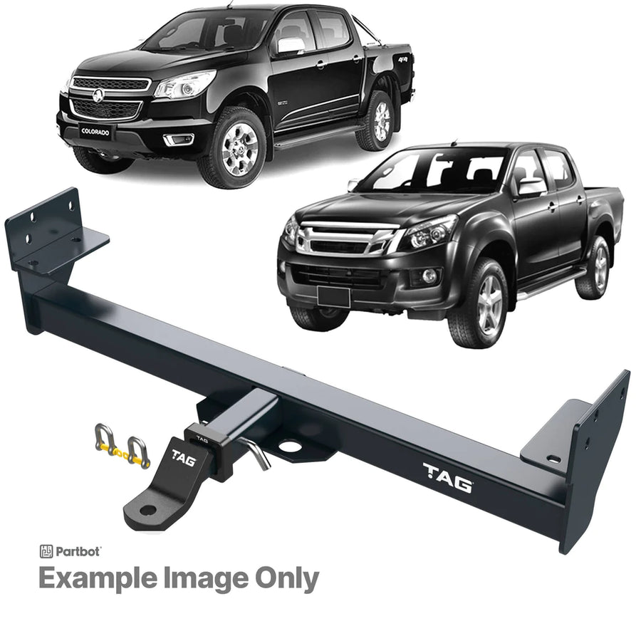 TAG Heavy Duty Towbar Suitable For Holden Rodeo (01/2003 - 07/2008), Colorado (01/2008 - 06/2012), Isuzu D-MAX (10/2008 - 05/2012)