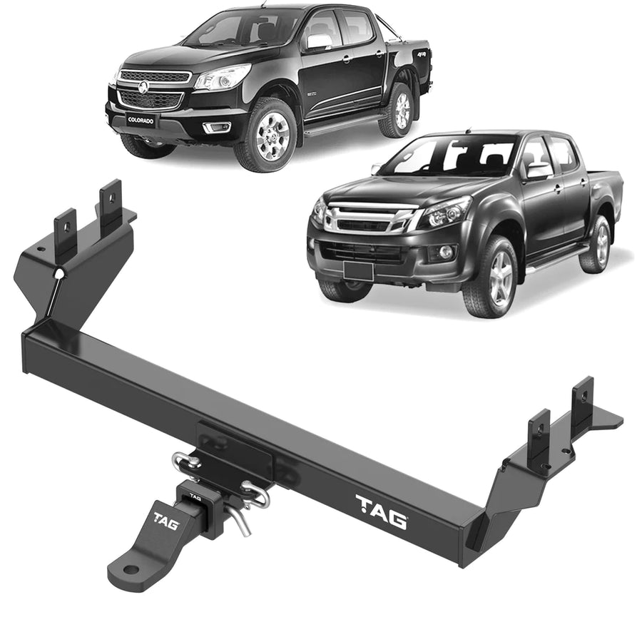 TAG Heavy Duty Towbar Suitable For Holden Rodeo (01/2003 - 2008), Colorado (01/2008 - 06/2012), Isuzu D-MAX (01/2007 - 08/2012)