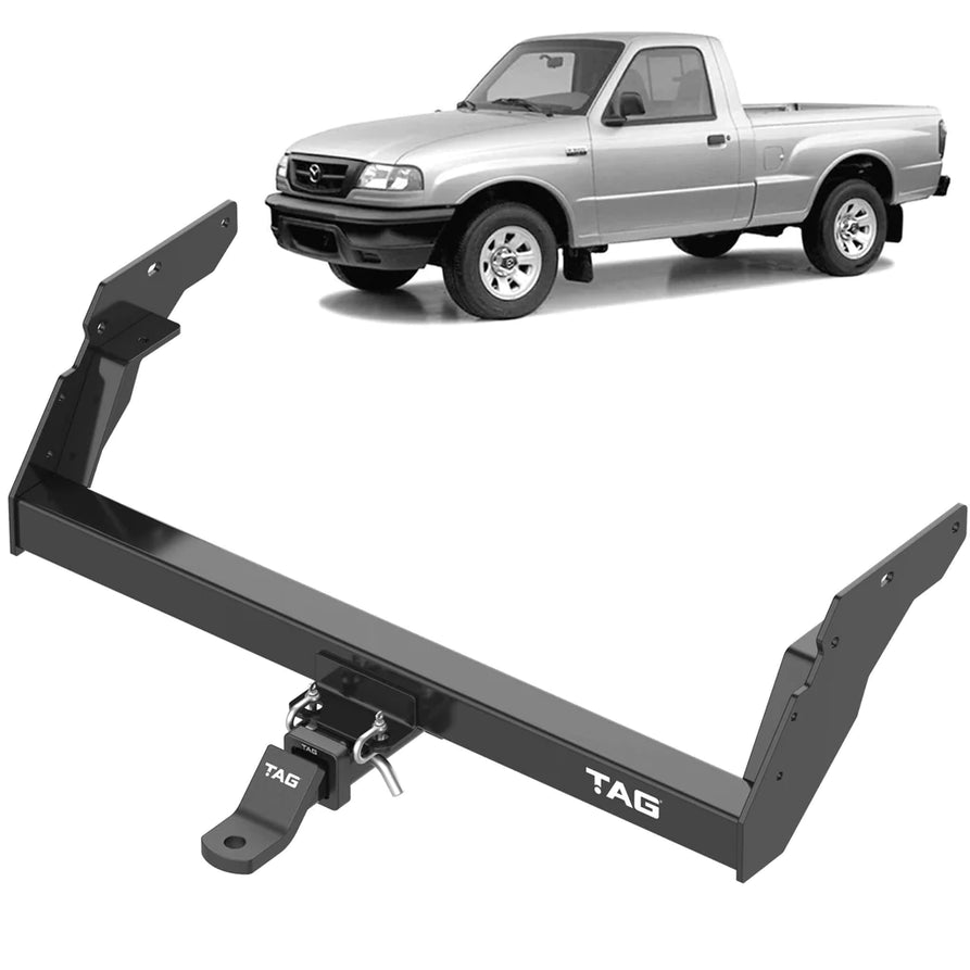 TAG Heavy Duty Towbar Suitable For Ford Courier (12/1992 - 12/2006), Ranger (01/2006 - 08/2011), Suitable For Mazda B-SERIES BRAVO (04/1996 - 11/2006), BT-50 (11/2006 - 10/2011)