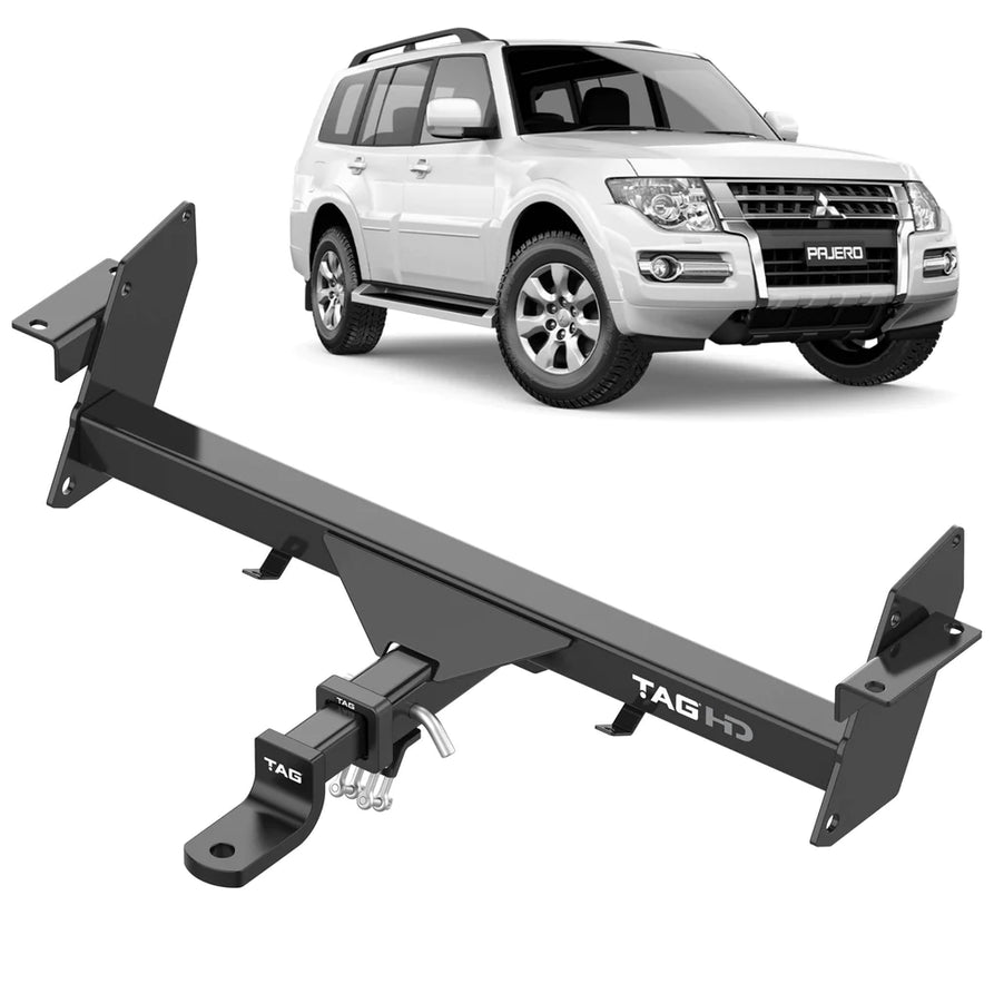TAG+ HEAVY DUTY TOWBAR Suitable For Mitsubishi Pajero (1999 - on)