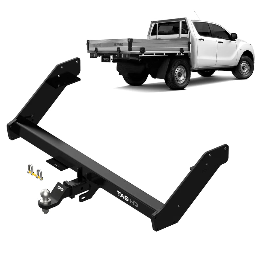 TAG Heavy Duty (Extended) Towbar Suitable For Mazda BT-50 (09/2011 - 10/2020), Suitable For Ford Ranger (09/2011 - 05/2022)