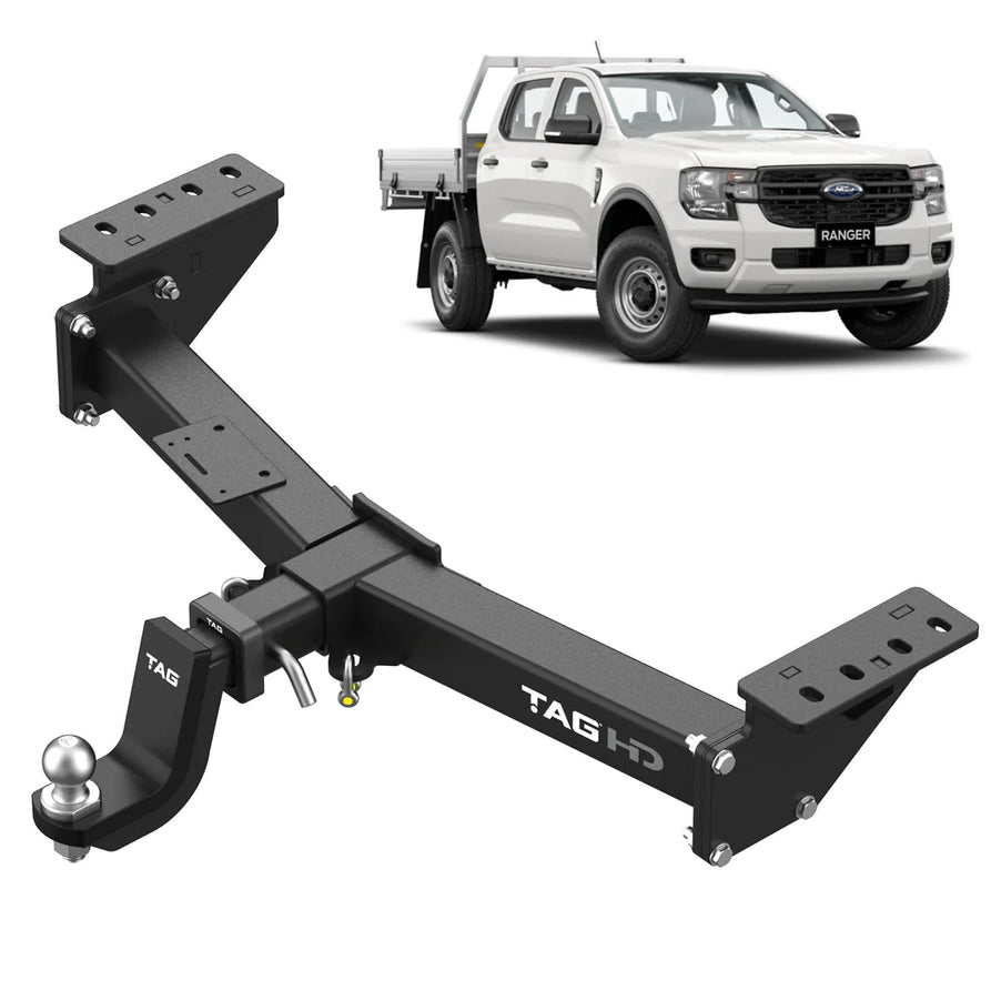 TAG Heavy Duty Towbar for Next-Gen Suitable For Ford Ranger (Cab Chassis 06/2022 - on)