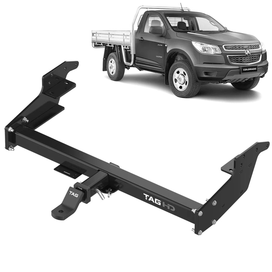 TAG Heavy Duty Towbar Suitable For Holden Colorado (01/2012 - 07/2020), Isuzu D-MAX (06/2012 - 07/2020) - Extended Tray