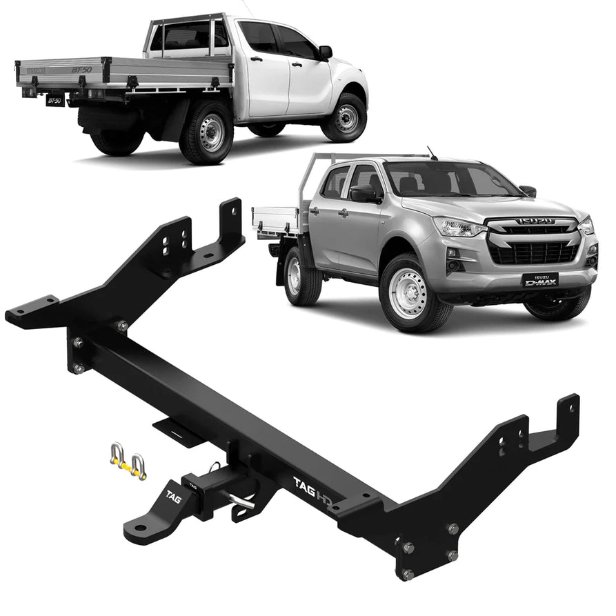 TAG Heavy Duty Extended Towbar Suitable For Mazda BT-50 (07/2020 - on), Suitable For Isuzu D-MAX (06/2020 - on)